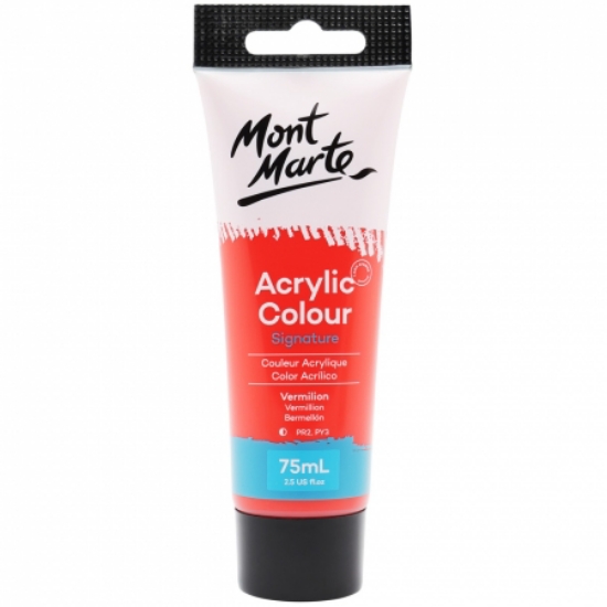 Picture of MM ACRYLIC COLOUR PAINT 75ML VERMILLION