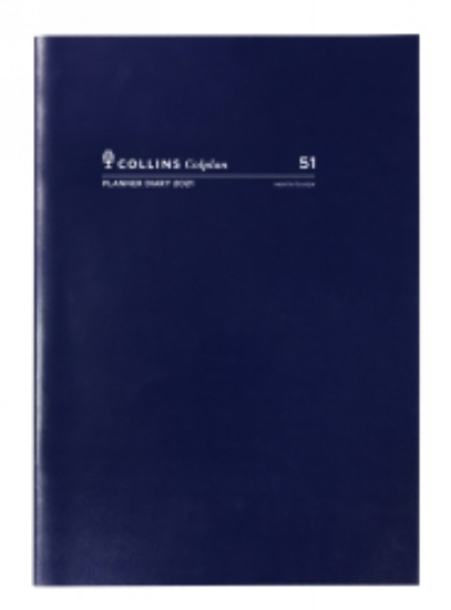 Picture of PLANNER DIARY 2021 COLPLAN  51  A4 1 MTV BLUE