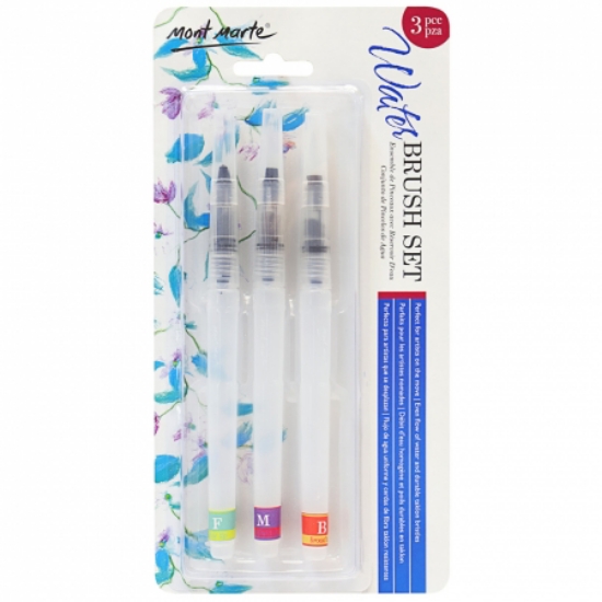 Picture of MM WATER BRUSH SET ROUND F/M/B 3 PC