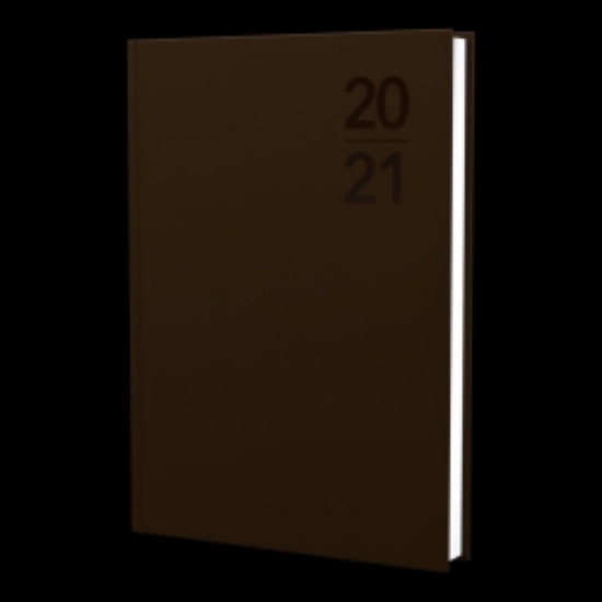 Picture of DIARY 2021 DEBDEN A5 SILHOUETTE DTP PU COPPER