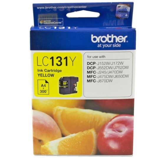 Picture of Brother  LC131 Yellow Ink