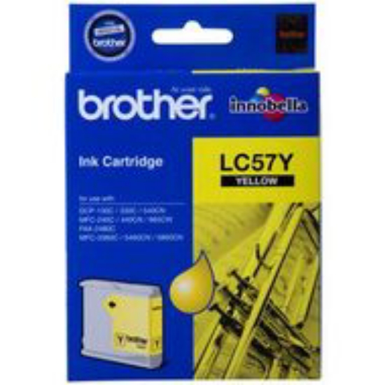 Picture of Brother LC-57Y Yellow Ink