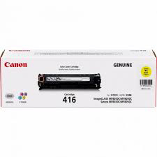 Picture of Canon CART416 Yellow Toner