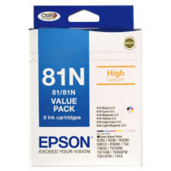 Picture of Epson 81N HY Ink Value Pack