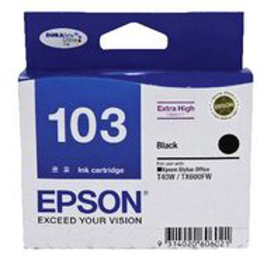 Picture of Epson T1031 (103N) H/Y Black Ink Cartrid