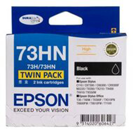 Picture of Epson T1051 (73N) High Yield Black Twin