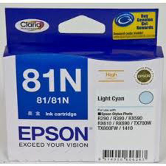 Picture of Epson T1115 (81N) Light Cyan Ink