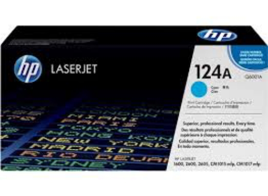 Picture of HP #124A Cyan Toner Cartridge