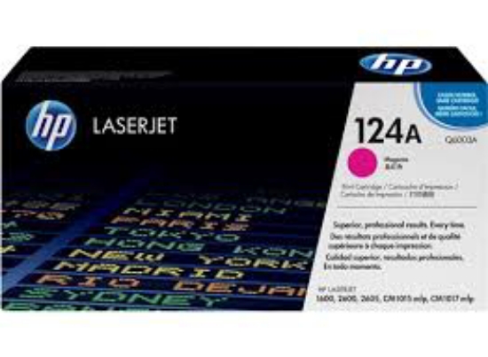 Picture of HP #124A Magenta Toner Cartridge