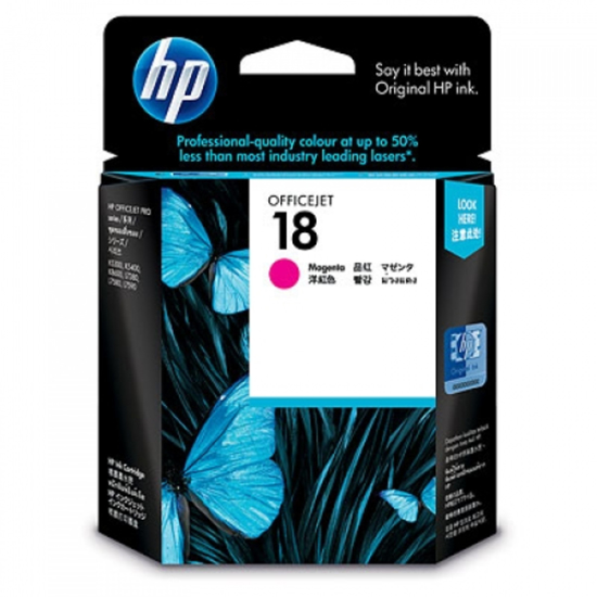 Picture of HP #18 Magenta Ink Cartridge