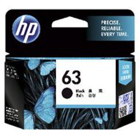 Picture of HP #63 Black Ink