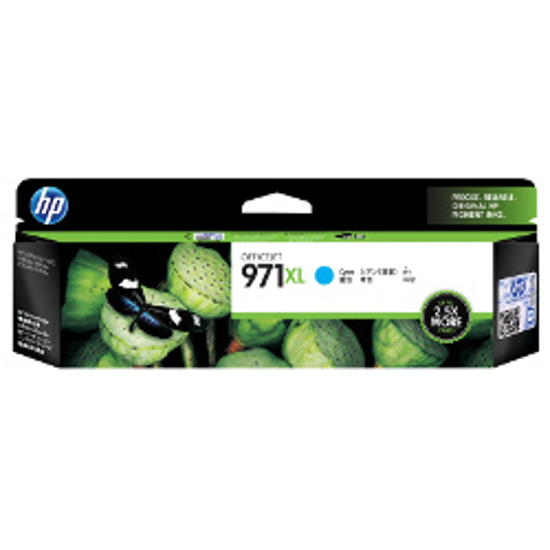 Picture of HP #971XL Cyan Ink Cartridge