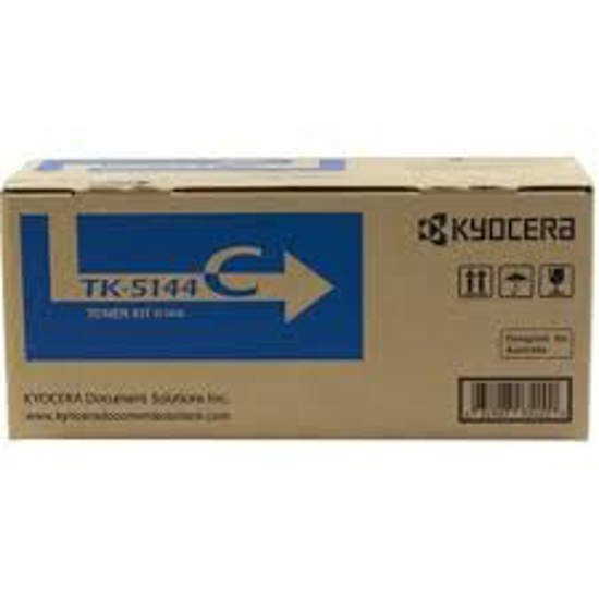 Picture of Kyocera TK5144 Cyan Toner Cartridge
