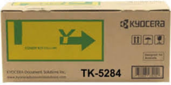 Picture of Kyocera TK5284 Yellow Toner Cartridge