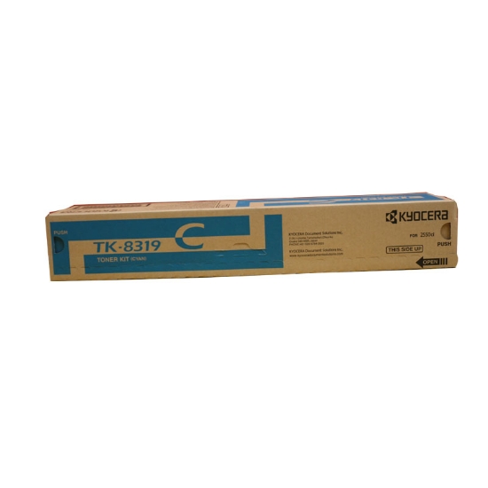 Picture of Kyocera TK8319 Cyan Toner