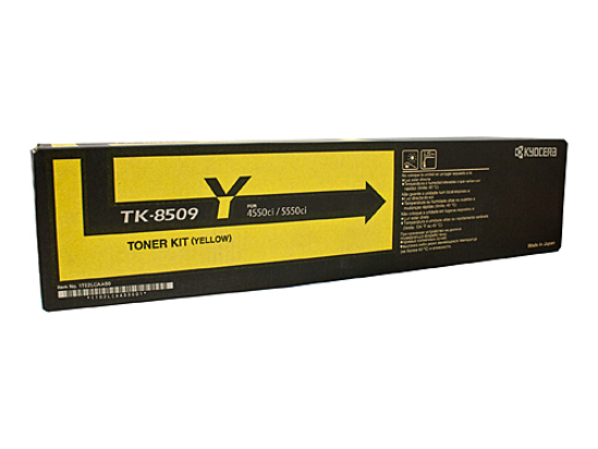 Picture of Kyocera TK8509Y Yellow Toner Cartridge