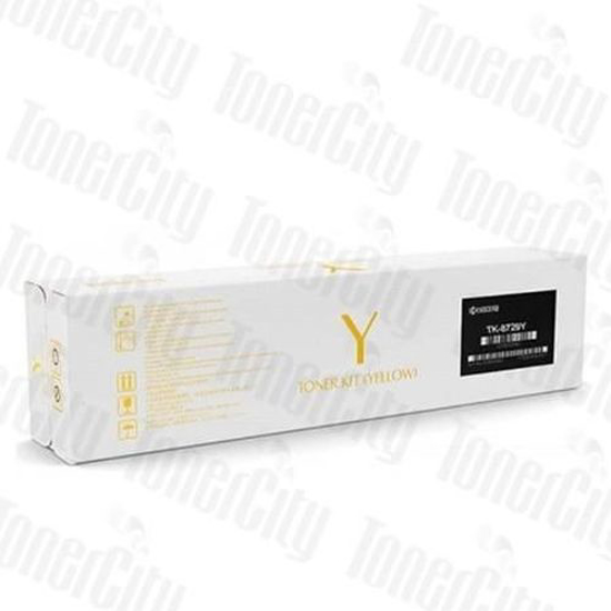 Picture of Kyocera TK8729Y Yellow Toner Cartridge