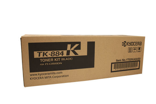 Picture of Kyocera TK884 Black Toner Cartridge