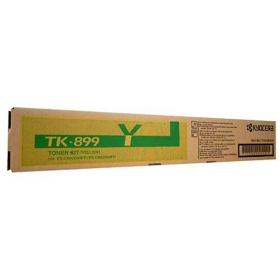 Picture of Kyocera TK899 Yellow Toner Cartridge
