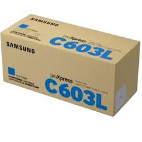 Picture of Samsung CLT-C603L Cyan Toner Cartridge
