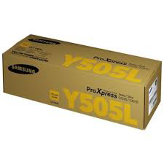 Picture of Samsung CLTY505L Yellow Toner Cartridge