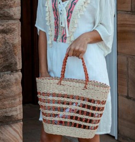 Picture of ISABELLA MEDIUM TAN BASKET