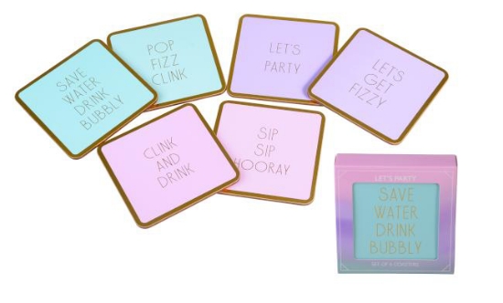 Picture of LETS PARTY COASTERS