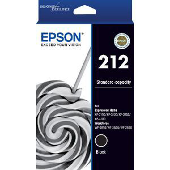 Picture of EPSON 212 BLACK INK CART