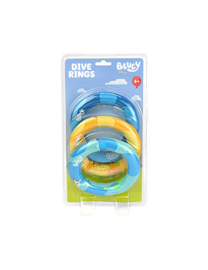 Picture of BLUEY DIVE RINGS 3PK