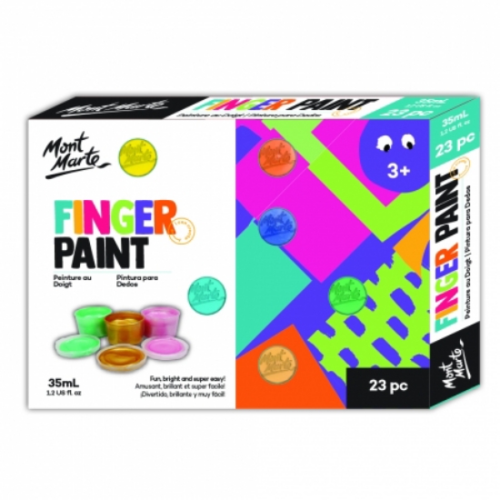 Picture of MONT MARTE FINGER PAINT SET