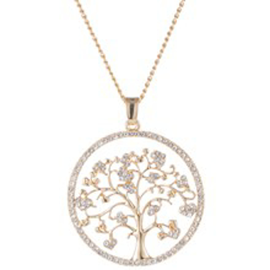 Picture of Tree of Life Necklace - Gold
