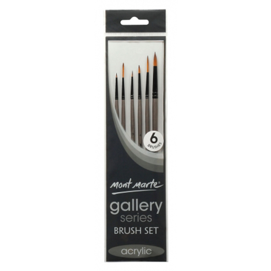 Picture of GALLERY SERIES BRUSH SET ACRY 6PC