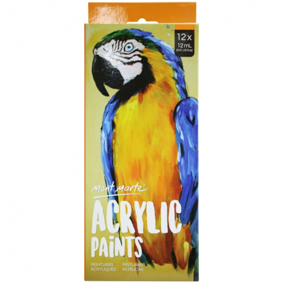 Picture of ACRYLIC PAINT SET 12PC 12ML