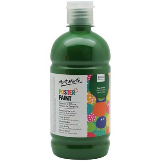 Picture of POSTER PAINT 500ML SAP GREEN