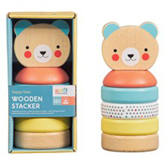 Picture of Wooden Bear Stacker