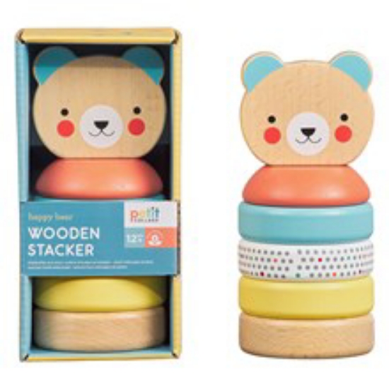 Picture of Wooden Bear Stacker